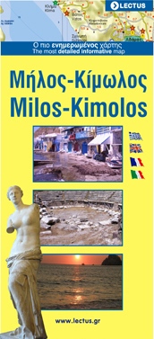 Milos - Kimolos Map